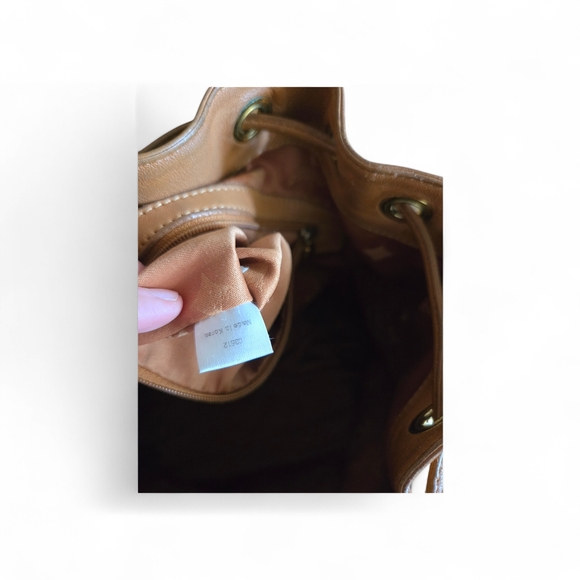 MCM Tan Leather Crossbody Bag - Picture 5 of 5